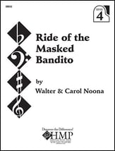 Ride of the Masked Bandito piano sheet music cover